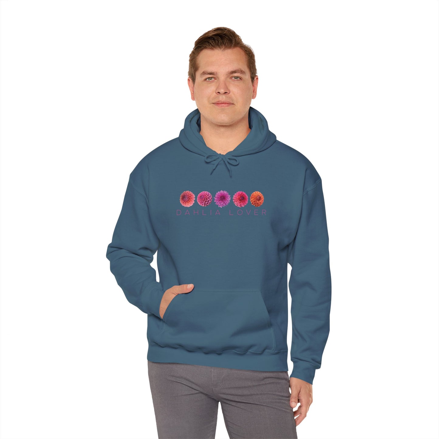 Dahlia Lover Hoodie - Cozy Unisex Sweatshirt for Flower Enthusiasts, Perfect Gift for Gardening Lovers, Spring Fashion, Blooms