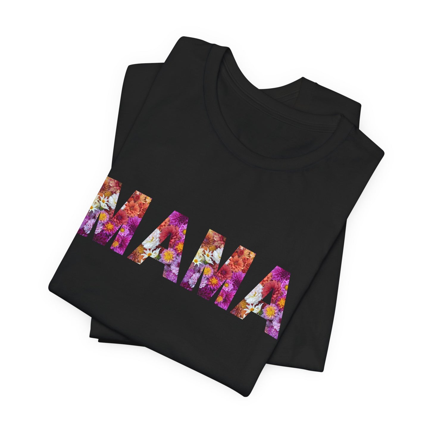 Floral Mama Tee - Perfect for Mother's Day, Gifts for Moms, Casual Wear, Baby Showers, Family Reunions