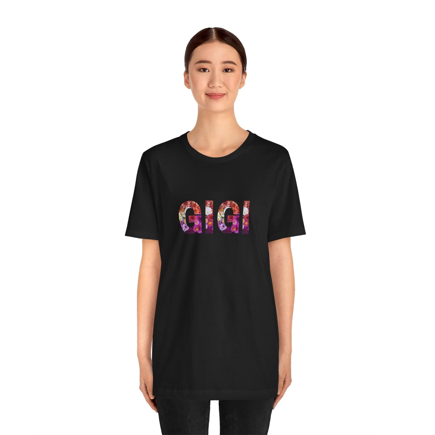 Floral Gigi Grandma Tee - Perfect for Mother's Day, Gifts for Moms and Grandmas