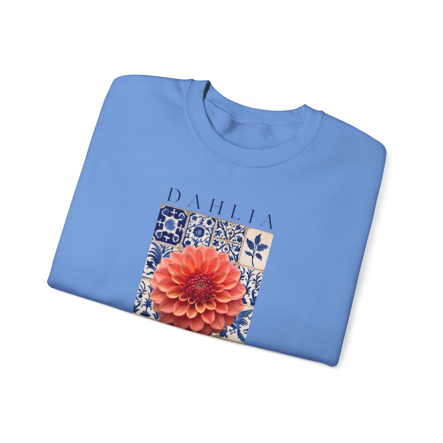 Dahlia Lover Sweatshirt, Floral Crewneck, Botanical Artwear