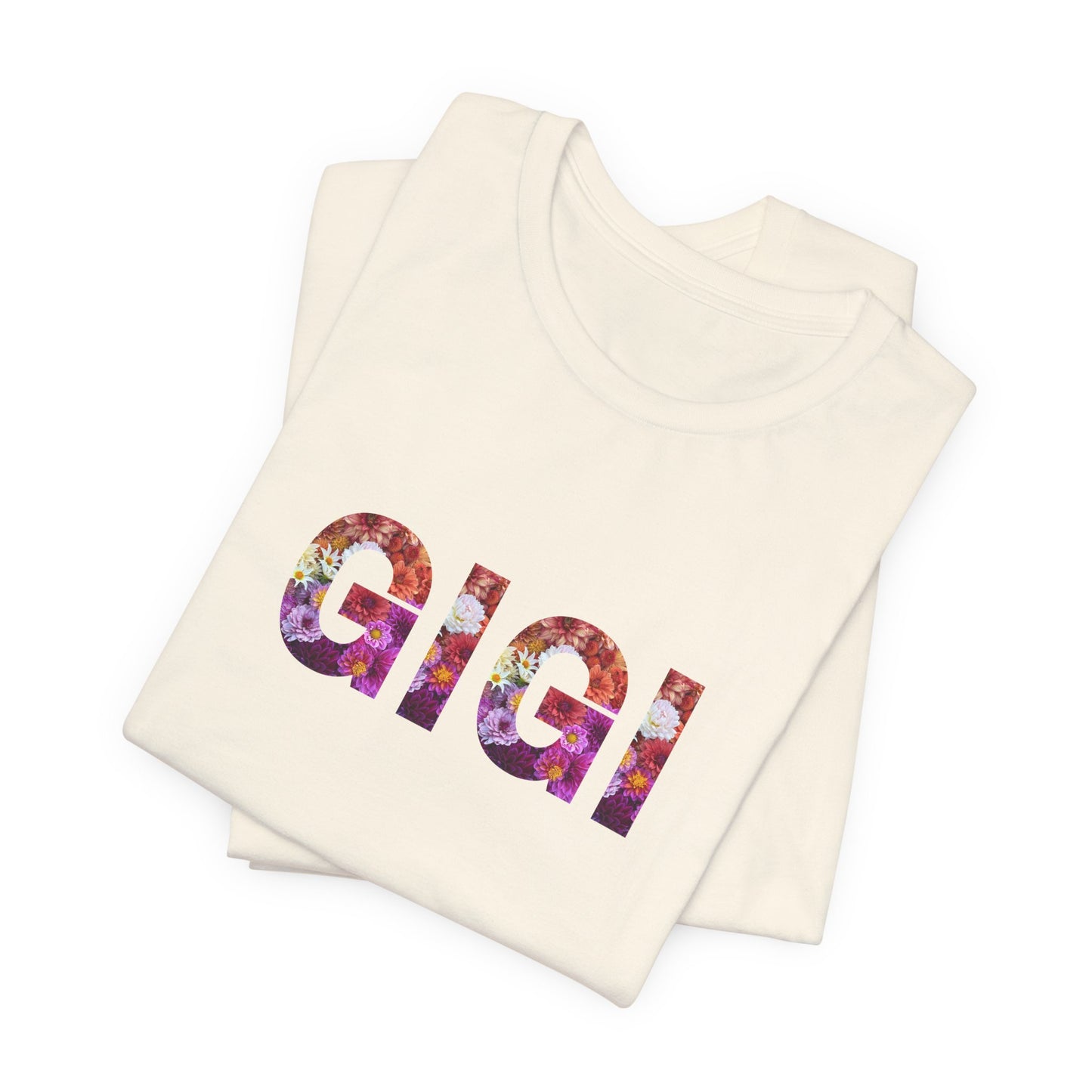 Floral Gigi Grandma Tee - Perfect for Mother's Day, Gifts for Moms and Grandmas