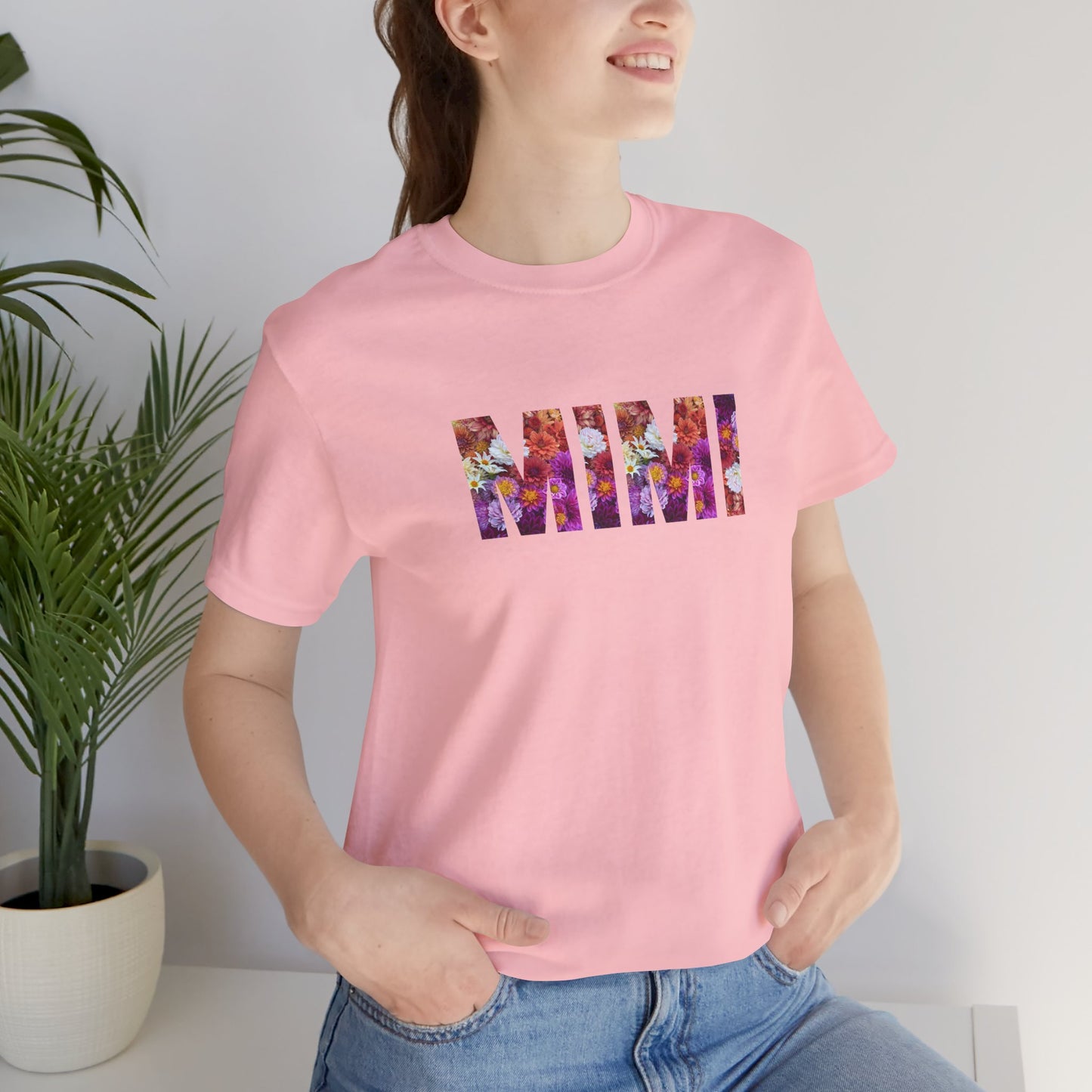 Floral Mimi Grandma Tee - Perfect for Mother's Day, Gifts for Moms and Grandmas