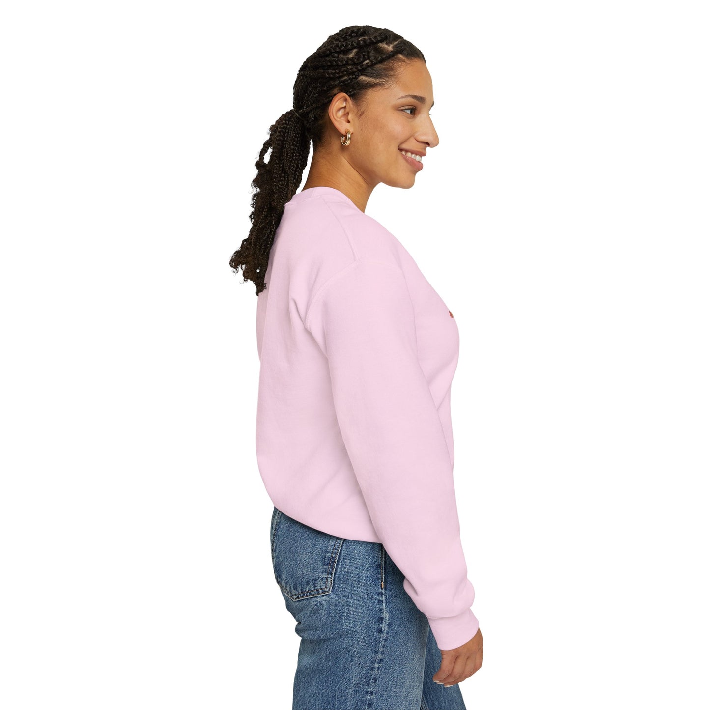Dahlia Love Sweatshirt - Cozy Floral Crewneck for Spring, Perfect Gift for Flower Lovers, Everyday Casual Wear, Mother's Day, Birthday