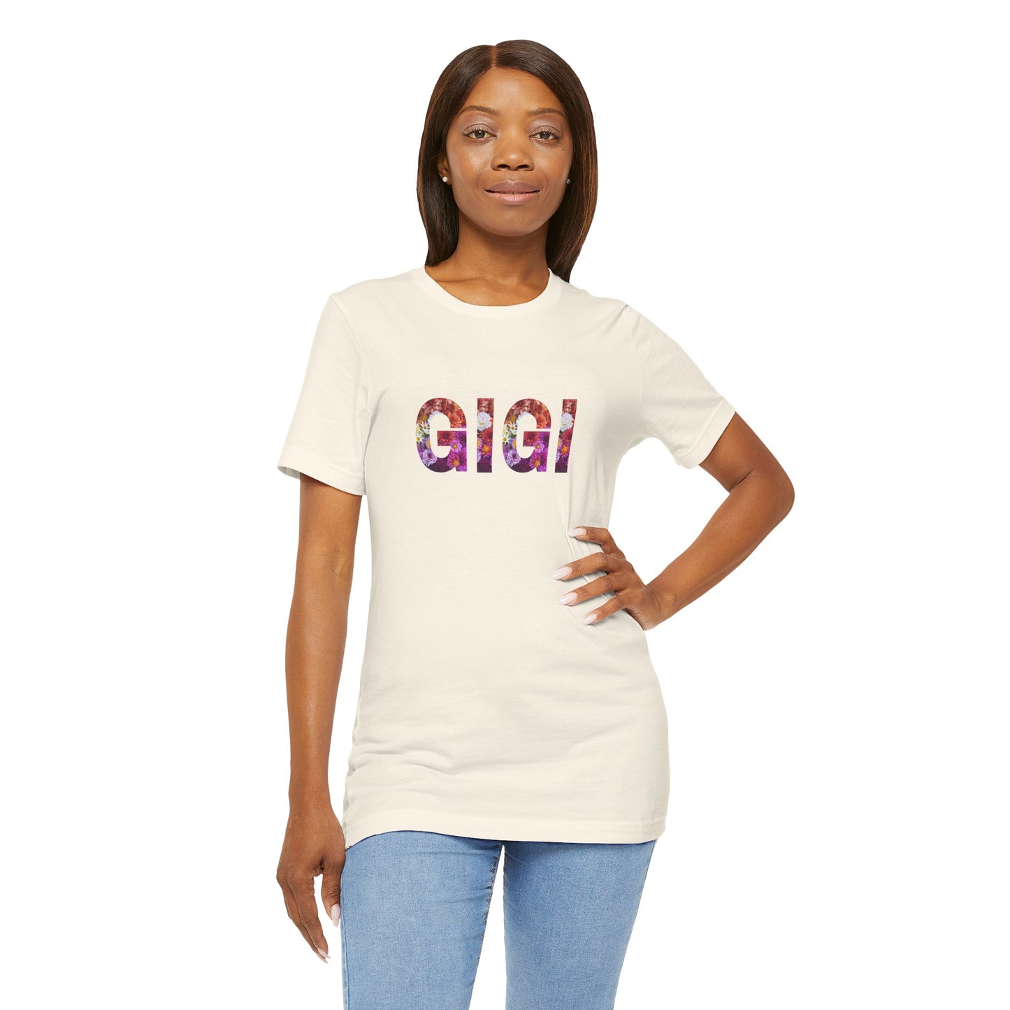 Floral Gigi Grandma Tee - Perfect for Mother's Day, Gifts for Moms and Grandmas