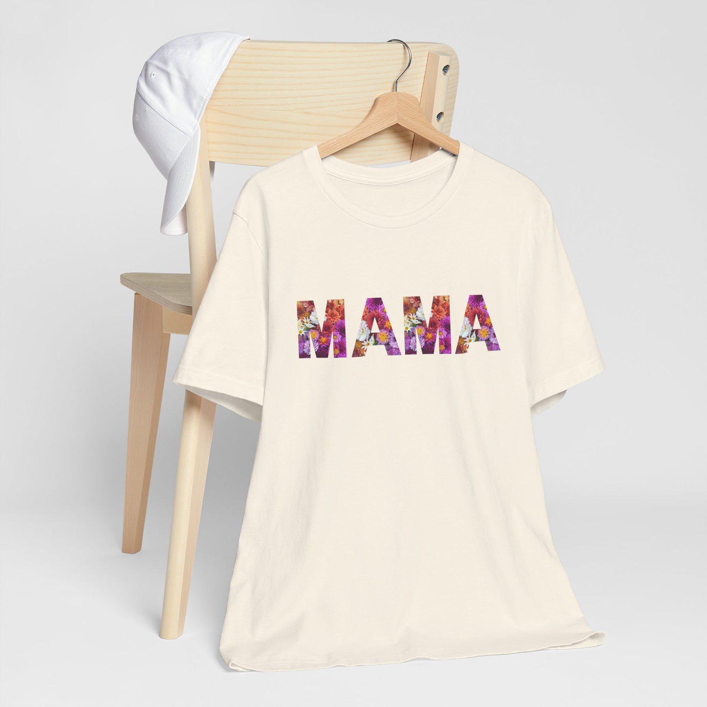 Floral Mama Tee - Perfect for Mother's Day, Gifts for Moms, Casual Wear, Baby Showers, Family Reunions