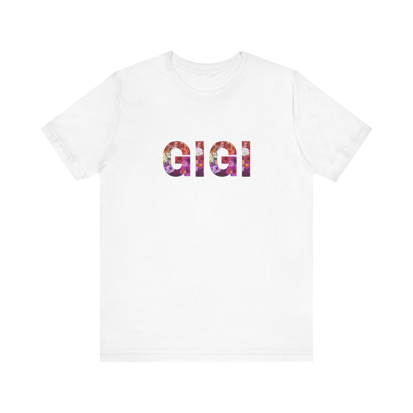 Floral Gigi Grandma Tee - Perfect for Mother's Day, Gifts for Moms and Grandmas