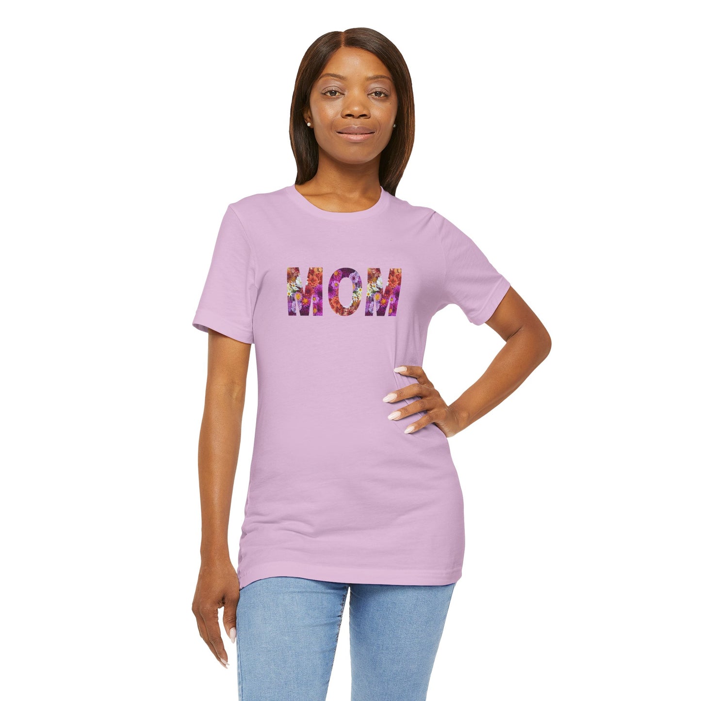 Floral Mom Tee - Perfect for Mother's Day, Gifts for Moms
