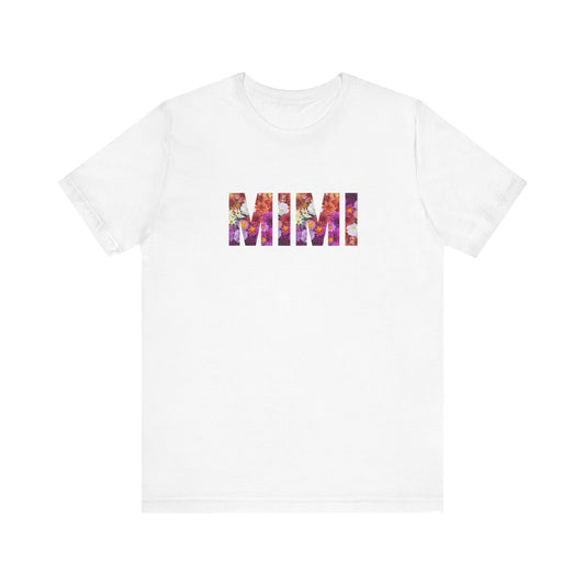 Floral Mimi Grandma Tee - Perfect for Mother's Day, Gifts for Moms and Grandmas