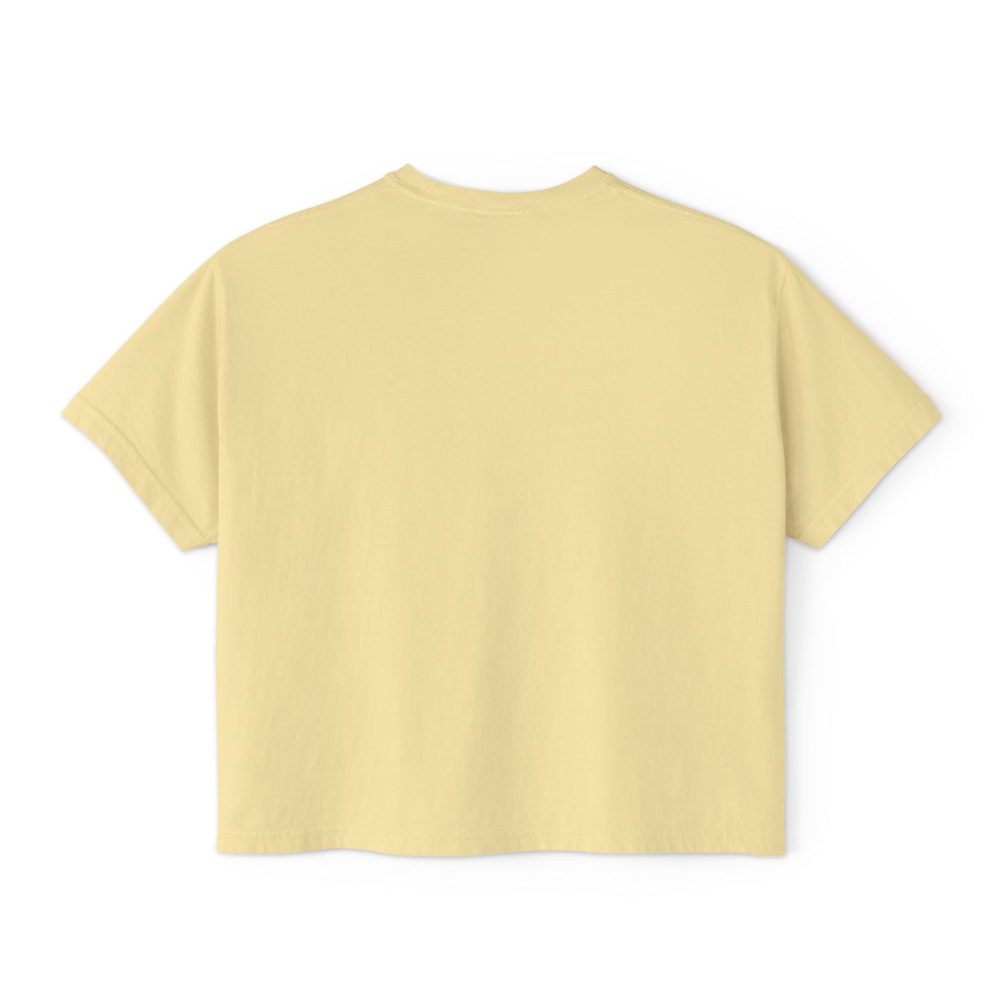 Floral Women's Boxy Tee - Wren's Stems Dahlia Tee