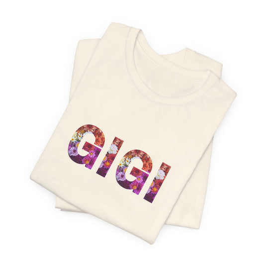 Floral Gigi Grandma Tee - Perfect for Mother's Day, Gifts for Moms and Grandmas