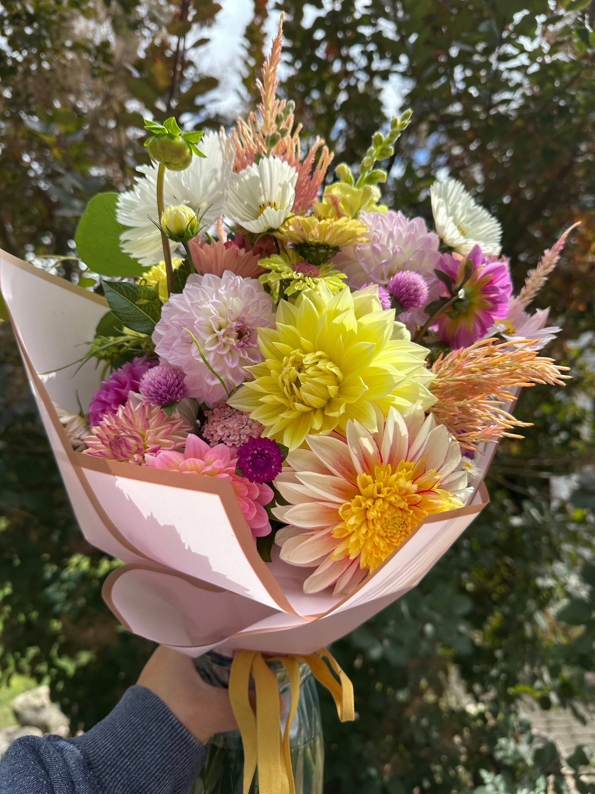 dahlia succulent bouquet 2026 Dahlia Bouquet Subscriptions (AUGUST/SEPTEMBER) – Wren's Stems