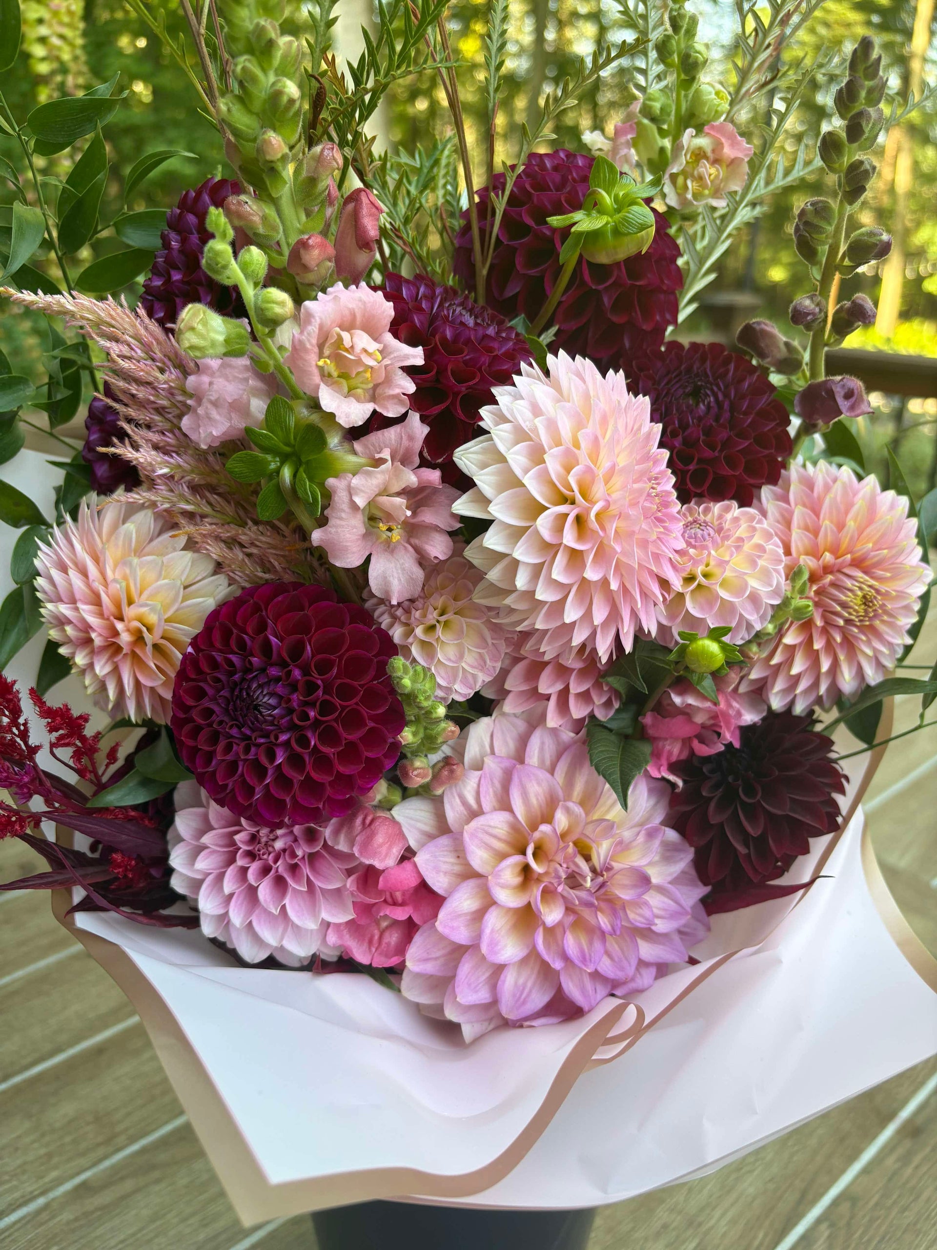 dahlia succulent bouquet 2026 Dahlia Bouquet Subscriptions (AUGUST/SEPTEMBER) – Wren's Stems